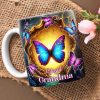 Butterfly Grandma Coffee Mug - Personalized Gift For Grandma 02OHLU280325 Butterfly Grandma Coffee Mug - Personalized Gift For Grandma 02OHLU280325