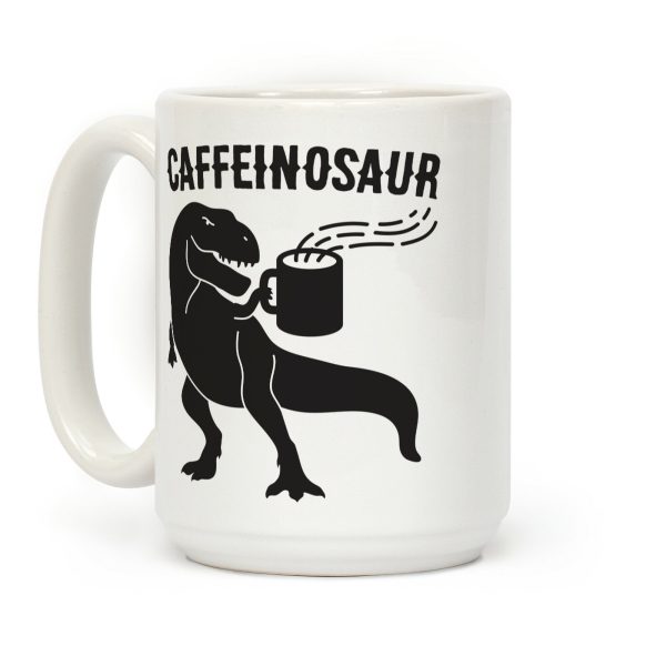 Caffeinosaur Coffee Mug Caffeinosaur Coffee Mug