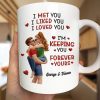 Calendar I Met You Liked You Love You Forever - Personalized Mug Calendar I Met You Liked You Love You Forever - Personalized Mug