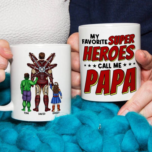 Call Me Papa 04ACDT170523TM Personalized Mug, Gift For Dad Call Me Papa 04ACDT170523TM Personalized Mug, Gift For Dad