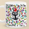 Calm Like A Cat On A Windowsill - Friend 3D Inflated Effect Printed Mug - Christmas Gift For Best Friends, Family Members, Coworkers, Yourself Calm Like A Cat On A Windowsill - Friend 3D Inflated Effect Printed Mug - Christmas Gift For Best Friends, Family Members, Coworkers, Yourself