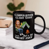 Camper Queen Classy Sassy 3D Effect - Personalized Mug Camper Queen Classy Sassy 3D Effect - Personalized Mug