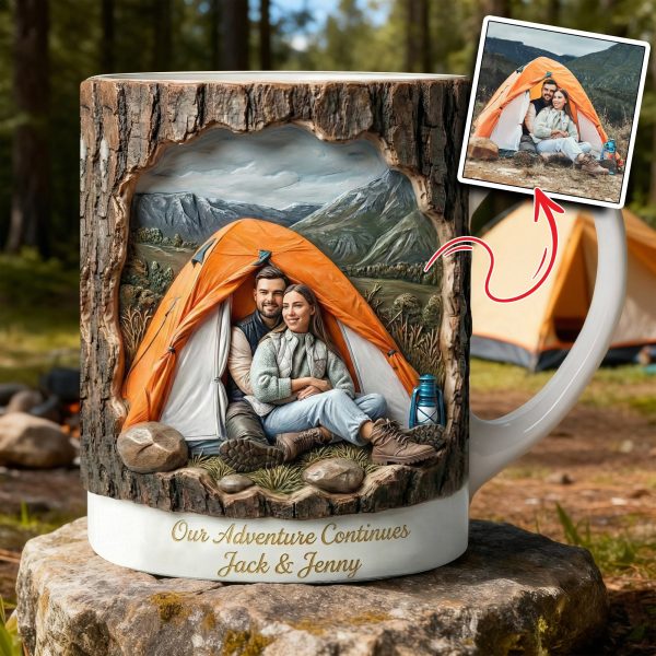 Camping Coffee Mug - Custom Photo Gifts 04hulu311225 Camping Coffee Mug - Custom Photo Gifts 04hulu311225