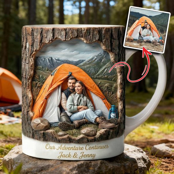 Camping Coffee Mug - Custom Photo Gifts 04hulu311225 Camping Coffee Mug - Custom Photo Gifts 04hulu311225