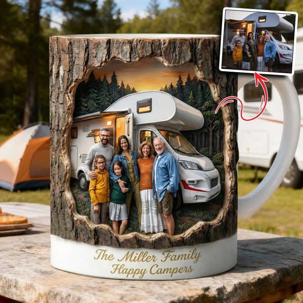 Camping Coffee Mug - Custom Photo Gifts 04hulu311225 Camping Coffee Mug - Custom Photo Gifts 04hulu311225