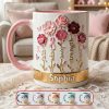 Cancer Awareness Flowers Accent Mug, Personalized Gifts For Cancer & Disease Warrior 03qhmg241225 Cancer Awareness Flowers Accent Mug, Personalized Gifts For Cancer & Disease Warrior 03qhmg241225