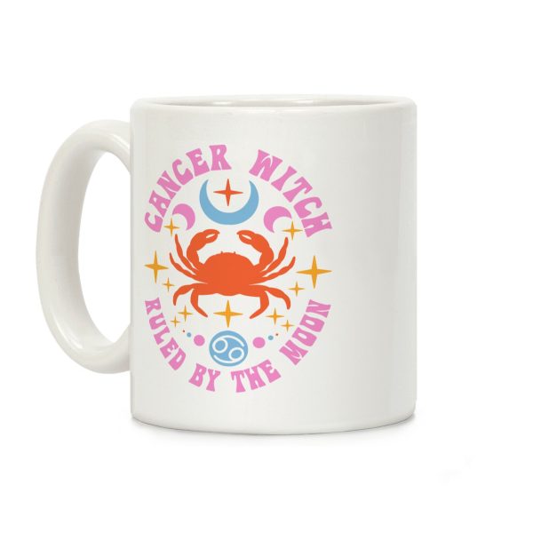 Cancer Witch Ruled By The Moon Coffee Mug Cancer Witch Ruled By The Moon Coffee Mug
