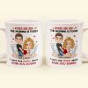 Can't Stop Thinkin' About Doin You Doggy - Personalized Mug Can't Stop Thinkin' About Doin You Doggy - Personalized Mug