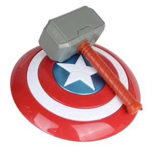 Captain America Shield, Thor Hammer Action Figures