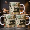 Capture The Essence Of Craftsmanship With Sewing Essentials - Personalized Custom Coffee Mug - JBS020_MG Capture The Essence Of Craftsmanship With Sewing Essentials - Personalized Custom Coffee Mug - JBS020_MG