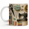 Capture The Essence Of Craftsmanship With Sewing Essentials - Personalized Custom Coffee Mug - JBS020_MG Capture The Essence Of Craftsmanship With Sewing Essentials - Personalized Custom Coffee Mug - JBS020_MG