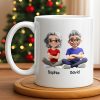 Capture Your Special Moments With A Customizable Couple Design - Personalized Custom Coffee Mug - CPL1056_MG