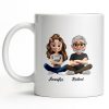Capture Your Special Moments With Cartoon Couple - Personalized Custom Coffee Mug - DAD291_MG Capture Your Special Moments With Cartoon Couple - Personalized Custom Coffee Mug - DAD291_MG