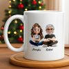 Capture Your Special Moments With Cartoon Couple - Personalized Custom Coffee Mug - DAD291_MG Capture Your Special Moments With Cartoon Couple - Personalized Custom Coffee Mug - DAD291_MG