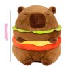 Capybara Burger Plush Toy - Adorable Soft Stuffed Animal Pillow Capybara Burger Plush Toy - Adorable Soft Stuffed Animal Pillow