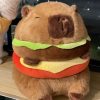 Capybara Burger Plush Toy - Adorable Soft Stuffed Animal Pillow Capybara Burger Plush Toy - Adorable Soft Stuffed Animal Pillow
