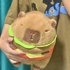 Capybara Burger Plush Toy - Adorable Soft Stuffed Animal Pillow Capybara Burger Plush Toy - Adorable Soft Stuffed Animal Pillow