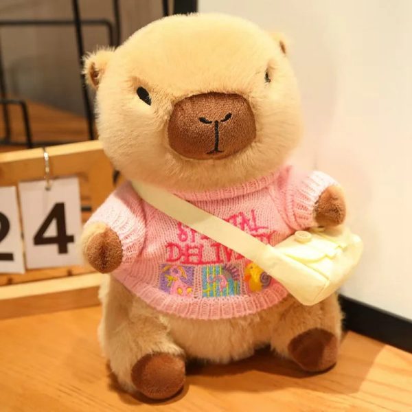 Capybara Cuddle Plush Toy - Adorable Gift for Kids & Collectors Capybara Cuddle Plush Toy - Adorable Gift for Kids & Collectors
