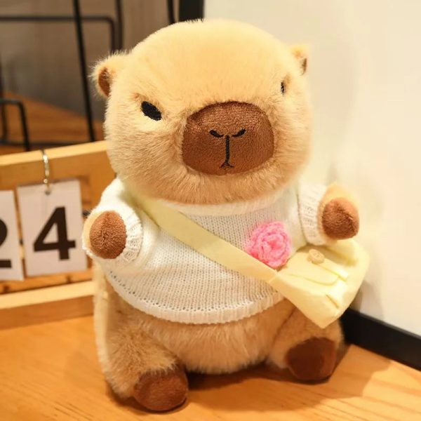 Capybara Cuddle Plush Toy - Adorable Gift for Kids & Collectors Capybara Cuddle Plush Toy - Adorable Gift for Kids & Collectors