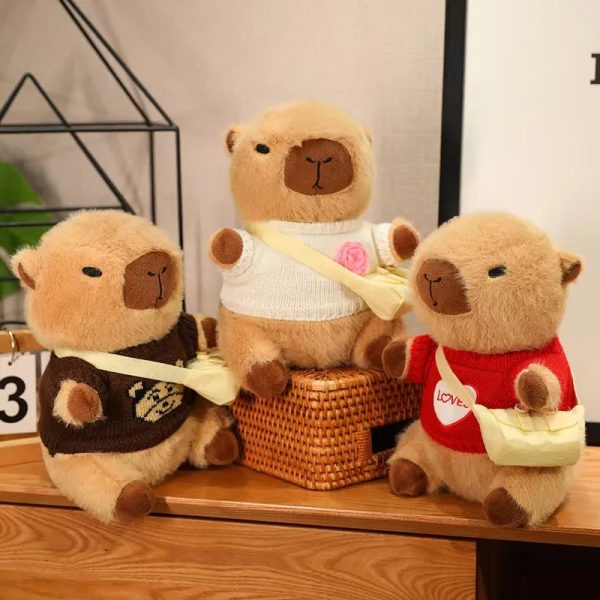 Capybara Cuddle Plush Toy - Adorable Gift for Kids & Collectors Capybara Cuddle Plush Toy - Adorable Gift for Kids & Collectors