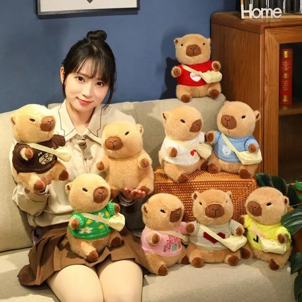 Capybara Cuddle Plush Toy - Adorable Gift for Kids & Collectors Capybara Cuddle Plush Toy - Adorable Gift for Kids & Collectors