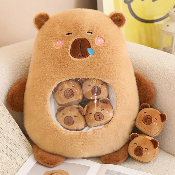 Capybara Plush Pillow Soft Stuffed Doll Capybara Plush Pillow Soft Stuffed Doll