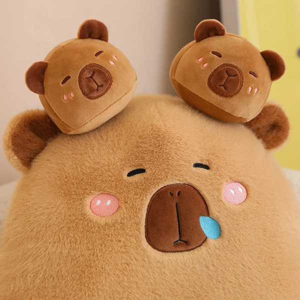 Capybara Plush Pillow Soft Stuffed Doll Capybara Plush Pillow Soft Stuffed Doll