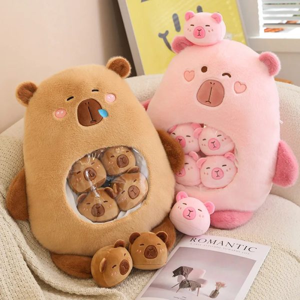 Capybara Plush Pillow Soft Stuffed Doll Capybara Plush Pillow Soft Stuffed Doll