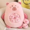 Capybara Plush Pillow Soft Stuffed Doll Capybara Plush Pillow Soft Stuffed Doll
