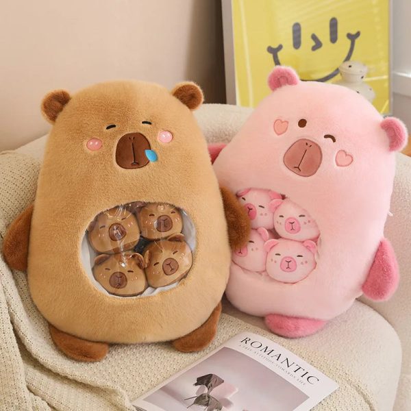 Capybara Plush Pillow Soft Stuffed Doll Capybara Plush Pillow Soft Stuffed Doll