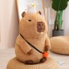 Capybara Plush Toy - Fluffy Fruit-Embracing Doll for Fun Gifts Capybara Plush Toy - Fluffy Fruit-Embracing Doll for Fun Gifts