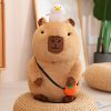 Capybara Plush Toy - Fluffy Fruit-Embracing Doll for Fun Gifts Capybara Plush Toy - Fluffy Fruit-Embracing Doll for Fun Gifts