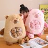 Capybara Squishy Plush Pillow - Adorable Mini Doll for Office Naps Capybara Squishy Plush Pillow - Adorable Mini Doll for Office Naps