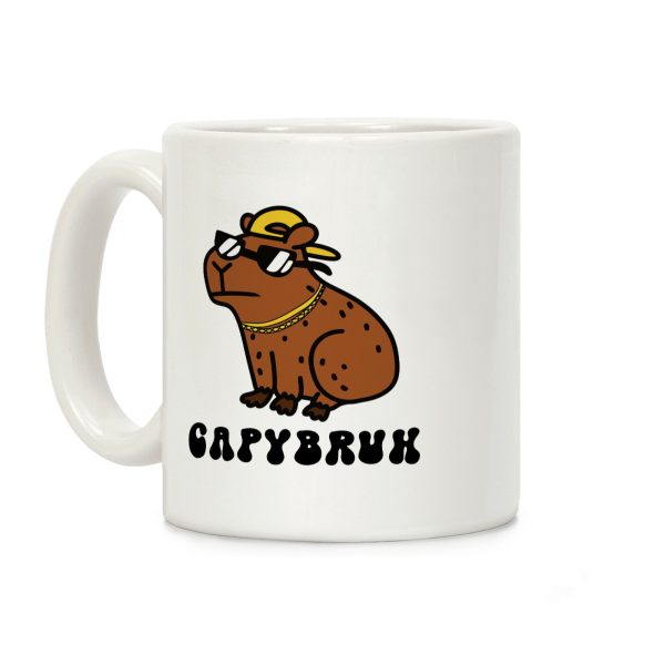Capybruh Coffee Mug Capybruh Coffee Mug