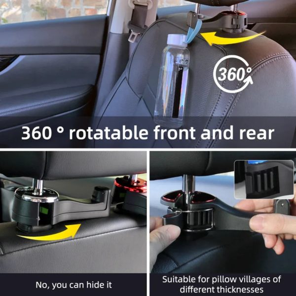 Car Headrest Hook Phone Holder Car Headrest Hook Phone Holder