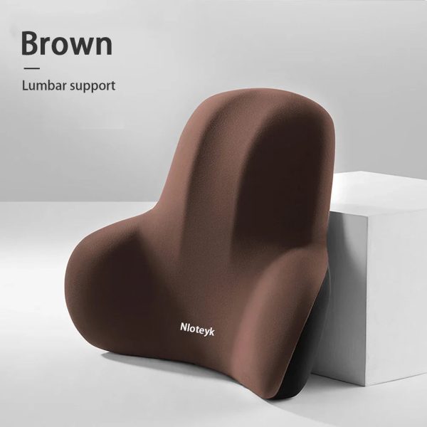 Car Lumbar Support Back Cushion And Neck Pillow