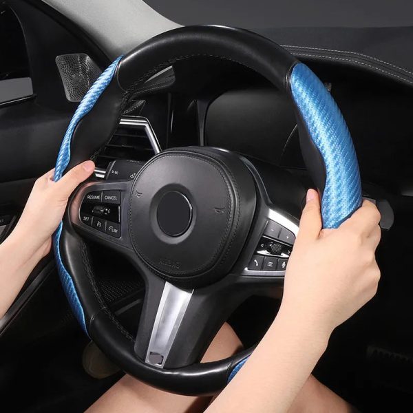 Carbon Fiber Steering Wheel Cover Carbon Fiber Steering Wheel Cover