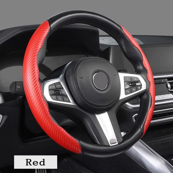 Carbon Fiber Steering Wheel Cover Carbon Fiber Steering Wheel Cover