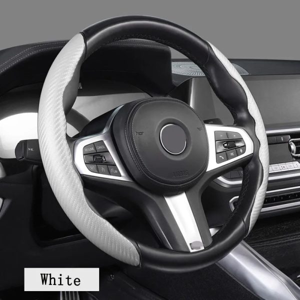 Carbon Fiber Steering Wheel Cover Carbon Fiber Steering Wheel Cover