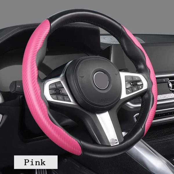 Carbon Fiber Steering Wheel Cover Carbon Fiber Steering Wheel Cover