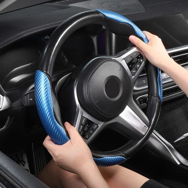 Carbon Fiber Steering Wheel Cover Carbon Fiber Steering Wheel Cover