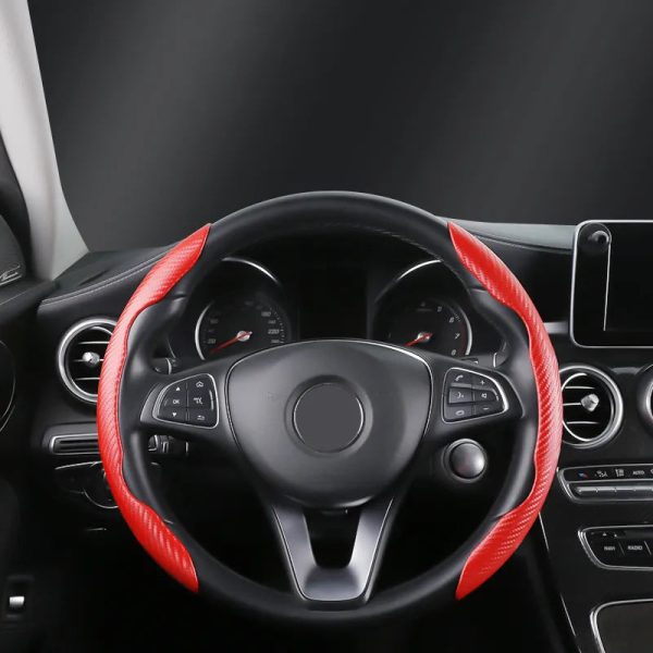 Carbon Fiber Steering Wheel Cover Carbon Fiber Steering Wheel Cover