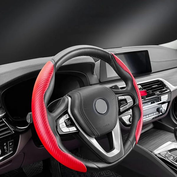 Carbon Fiber Steering Wheel Cover Carbon Fiber Steering Wheel Cover