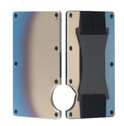 Carbon Fiber Wallet - Rfid Blocking Metal Card Holder Carbon Fiber Wallet - Rfid Blocking Metal Card Holder