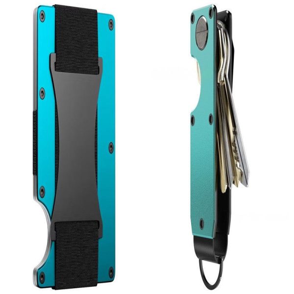 Carbon Fiber Wallet - Rfid Blocking Metal Card Holder Carbon Fiber Wallet - Rfid Blocking Metal Card Holder