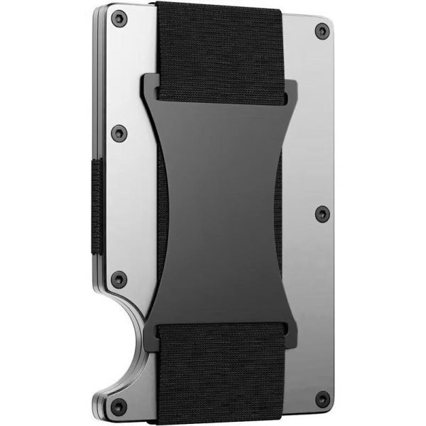 Carbon Fiber Wallet - Rfid Blocking Metal Card Holder Carbon Fiber Wallet - Rfid Blocking Metal Card Holder