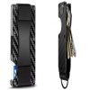 Carbon Fiber Wallet - Rfid Blocking Metal Card Holder Carbon Fiber Wallet - Rfid Blocking Metal Card Holder