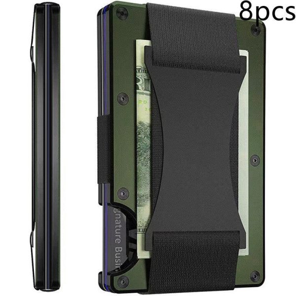 Carbon Fiber Wallet - Rfid Blocking Metal Card Holder Carbon Fiber Wallet - Rfid Blocking Metal Card Holder