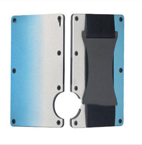 Carbon Fiber Wallet - Rfid Blocking Metal Card Holder Carbon Fiber Wallet - Rfid Blocking Metal Card Holder