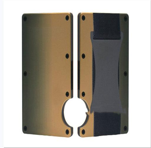 Carbon Fiber Wallet - Rfid Blocking Metal Card Holder Carbon Fiber Wallet - Rfid Blocking Metal Card Holder
